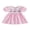 Pink, variant on BemeyourBBs Kids Toddler Baby Girl 4th of July Dress Outfit Patriot Independent Day Clothes Little Baby Girl Summer Smocked Dress Bow American Flag Embroidery Short Sleeve Doll Collar Plaid Dress