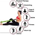 thumbnail image 4 of Stretching Strap With Loops - Non Elastic Stretch Band For Physical Therapy, Yoga Strap For Stretching Equipment, Stretch Bands For Exercise And Flexi, 4 of 5