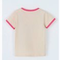 thumbnail image 7 of Hienoo Toddler Girls Rainbow Print Short Sleeve T-Shirt Summer Round Neck T Shirt Kids Tee, 7 of 7