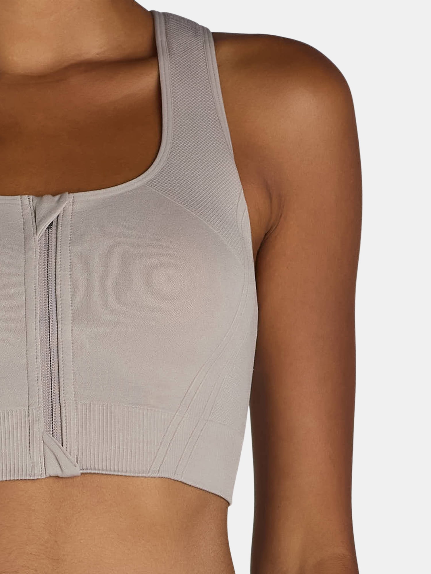 Avia Women's Medium Support Zip Front Sports Bra, Sizes S-XXXL