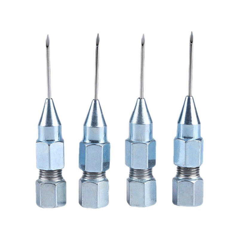 Grease Gun Needle Tip of The Mouth,Removable Needle Nose Head Nozzle