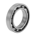 thumbnail image 1 of Rodamientos de bolas de ranura profunda 6010 Unique Bargains P0 50x80x16mm rodamientos lubricados tipo abierto tono plateado rueda de scooter patineta, 1 of 6