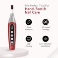 thumbnail image 4 of Kit de manicura y pedicura UTILYZE PediLux Pro inalámbrico eléctrico, 4 of 7