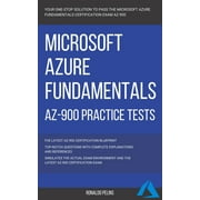 Azure: Microsoft Azure Fundamentals (AZ-900) Practice Tests, (Paperback)