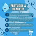 thumbnail image 4 of (5) Pure Life Purified Water, 16.9 fl. oz. Clean Crisp Bottled Premium Drinking Water Thirst Quencher Instant Pure Hydration Home Party Gym Pantry Picnic Travel Food Supplies, 4 of 8
