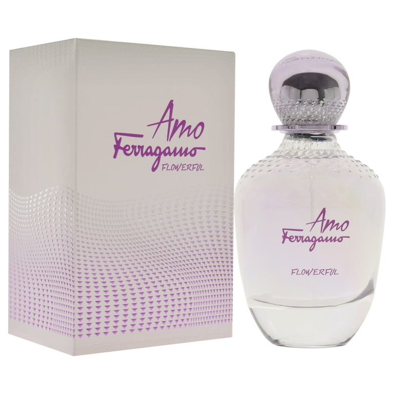 Salvatore Ferragamo Amo Flowerful Ladies Perfume, EDT Spray 3.4 Oz
