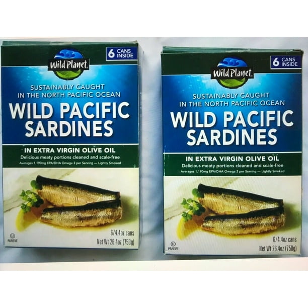 Wild Wild Sardines In Extra Virgin Olive Oil Case Of 12 4.