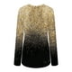 thumbnail image 5 of Camisas informales de manga larga para mujer, suéter, túnica suelta, blusa con cuello en V estampado Pompotops  gfhjh21562, 5 of 7