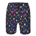 thumbnail image 4 of Kdxio Colored Balloons Pattern Mens Casual Shorts - Drawstring Summer Beach Sports Shorts for Men, 4 of 9