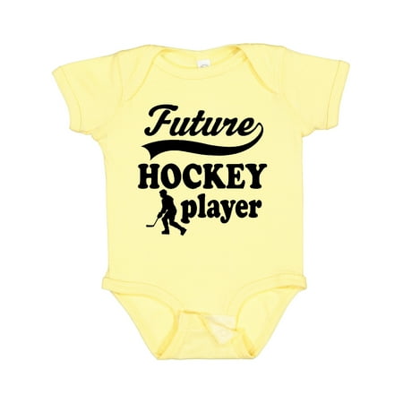 

Inktastic Future Hockey Player Baby Boy Gift Baby Boy Bodysuit