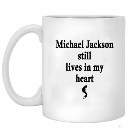 

Lives In My Heart Simple Ceramic Gift Mug 11oz Coffee Mug