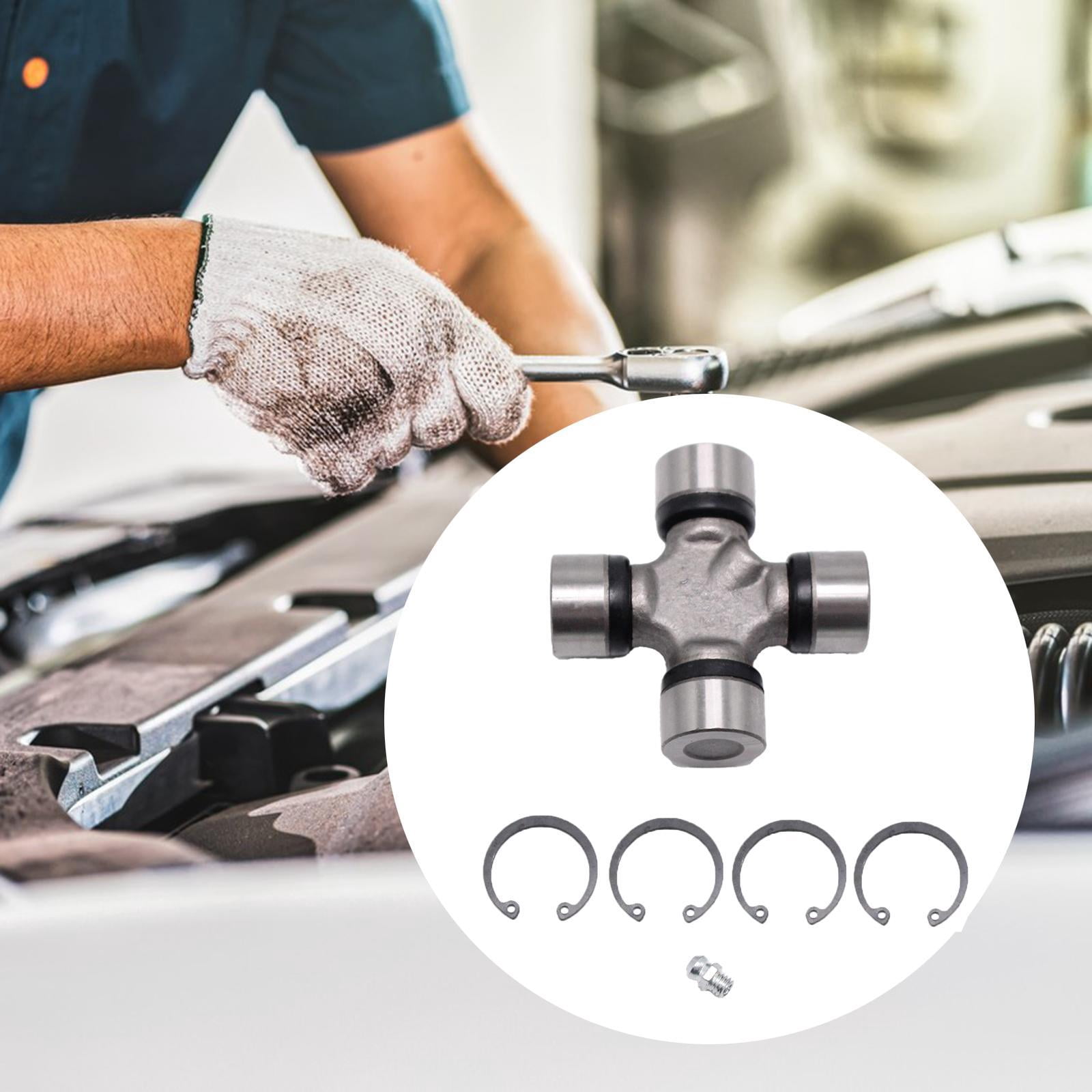 U Joint Kit Universal Joint Repair Parts Greaseable Metal Construction for Jeep and Chevrolet 1310 Series Vehicles