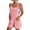Pink, variant on LEKODE Overalls for Women Overall Shorts for Women Plus Size Jumpsuit Summer Jumpsuit Denim Overalls for Women Denim Romper for Women Plus Size Romper Beige L