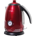 thumbnail image 1 of Nostalgia RWK150 Retro Bouilloire Électrique 1,7 Litre avec Thermostat, Rouge, 1 of 4