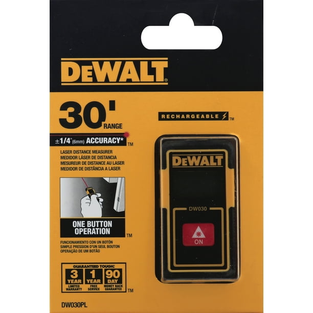 Merchandising trend Så mange Dewalt-DW030PL DEWALT 30FT Pocket Laser Distance Measurer - Walmart.com