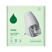 Safely Scent Diffuser Starter Kit with Plug-in Warmer and One Refill, Rise Scent, 60 Days of Scent