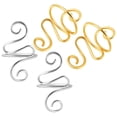 thumbnail image 1 of Houderco 4Ud Anillos Para Crochet Con Guía De Hilo En Metal Resistente Y Tamaño Ajustable, 1 of 8