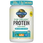 Garden of Life Raw Organic Protein Powder, Unflavored, 20 Servings