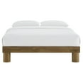 thumbnail image 3 of Modway Runa Wood King Platform Bed in French Oak, 3 of 9