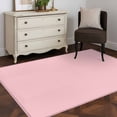 thumbnail image 4 of Pink Large Area Rugs for Bedroom Living Room, Soft Non Slip Carpet Bedside Rug, Farmhouse Pink Decor Rectangular Floor Cover Kitchen Accent Rug 3'x5' for Dining Room/Office, 4 of 9