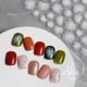 thumbnail image 2 of Flower Nail Art Sticker Decals 3D Self-Adhesive Nail Design Fashion Charm White Flowers Nails Tips DIY Nail for Women Manicure Decorations 3 Sheets, 2 of 4