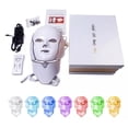 thumbnail image 1 of Máscara Facial Luz Led 7 Colores Antiarrugas Blanca con Cuello, 1 of 6