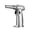 Silver, variant on Butane Torch Lighter,Metal Kitchen Torches for Cooking,Refillable Torch Lighter with Safety Lock,Adjustable Flame Size,Suitable for Baking, BBQ,Caramelizing Puddings(Butane Gas Not Included)