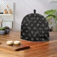 thumbnail image 4 of HELLHERO Butterflies and Dots 1Pcs Tea Cozies Covers Polyester Canvas Durable for Women, 4 of 8