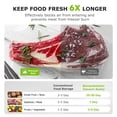 thumbnail image 3 of Bonsenkitchen Machine de Scellage sous Vide avec 40 Sacs / Scelleuse Alimentaire Compacte pour Rangement de Cuisine et Préparation de Repas / Multiples Modes / Système de Vide Externe, Sil, 3 of 8