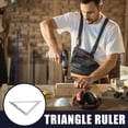 thumbnail image 2 of Measuring Ruler Drawing Triangle Rule Geometry Ruler Measure Ruler Measurement Tool, 2 of 6