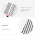 thumbnail image 5 of 2PCS Pet Comb Double-Sided Comb Dog Teeth Comb Cat Hair Comb Home Grooming Tool Floated Hair Removal Dematting for Dogs Cats, 5 of 5