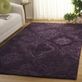 thumbnail image 2 of SAFAVIEH Ikat Orinda Distressed Area Rug, Purple, 4' x 6', 2 of 7
