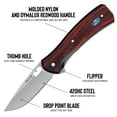 thumbnail image 4 of Buck Knives 346 Large Vantage Folding EDC Knife, 3-1/4” Pocket Knife Blade, 3.7 oz, 4 of 4