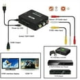 thumbnail image 2 of WIGACH RCA to HDMI,AV to HDMI Converter, 1080P Mini RCA Composite CVBS Video Audio Converter Adapter Supporting PAL/NTSC for TV/PC/ PS3/ STB/Xbox/VHS/VCR/Blue-Ray DVD Players, 2 of 5