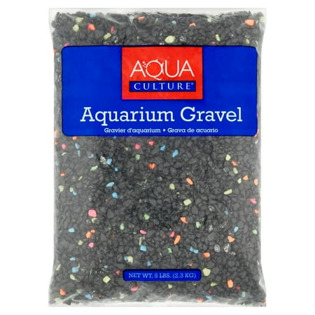 Aqua Culture Neon Starry Night Aquarium Gravel, 5 lbs