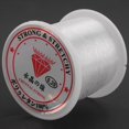 thumbnail image 6 of 2X 0.2mm Diameter Clear Nylon Fish Fishing Line Spool Beading String, 6 of 8