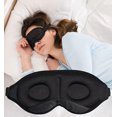 thumbnail image 1 of Premium Velvet 3d Sleeping Mask For Women Men With Adjustable Strap, 1 of 5