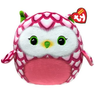 TY Beanie Squishies (Squish-A-Boos) Plush MILKSHAKE the Pink