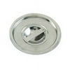 Winware by Winco Bain Marie Cover, Stainless Steel 3-1/2" Quart