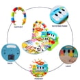 thumbnail image 2 of Alfombra De Juego De Actividades Musicales Para Bebés Kick And Play Piano Gym Centers Con Sonajeros Colgantes Juguetes Para Niños Juguetes De Aprendizaje Temprano Para Bebés ANGGREK Otros, 2 of 7