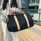 thumbnail image 5 of Bolsa de viaje plegable grande para camping y senderismo con compartimento para zapatos, bolsa divisoria para gimnasio, bolsa de fin de semana, maletín con ruedas y bolso de hombro resistente a desgar, 5 of 8