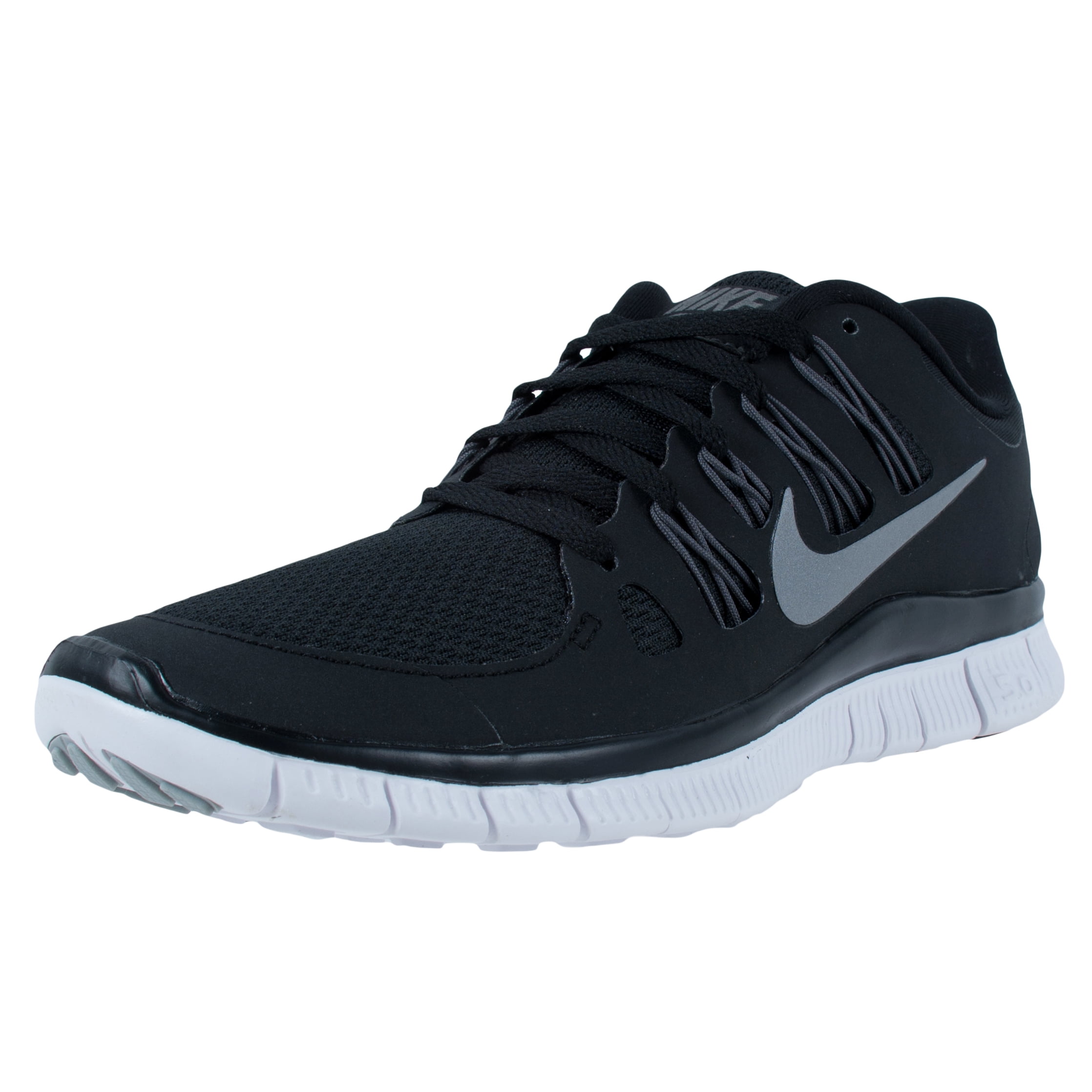 Nike - nike womens free 5.0+ running shoes black metallic silver dark grey 580591 002 - Walmart 