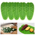 thumbnail image 4 of Manteles individuales grandes Toystoory 10 Uds. hojas de plátano artificiales impermeables, 4 of 6