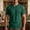 #Green, variant on DPTALR Men's Contrast Trim V-Neck Pocket T-Shirt,Black,Big Men's,Tall Men's L,Young Men's T-shirt