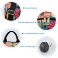 thumbnail image 7 of FORMRS Women's Travel Backpack Purse Anti-Theft Hidden Pockets Casual Shoulder Bag, Orange Colorful Flowers, 7 of 7