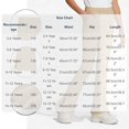 thumbnail image 3 of Girls Split Flare Pants Solid Color High Waist Stretchy Yoga Trousers Kids Casual Slim Comfy Long Pants Khaki 14-15 Years, 3 of 7