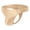 1Pack:Apricot, variant on Men's Breathable Glossy Ice Silk Pouch Thong Underwear, Black, 1-Pack, M