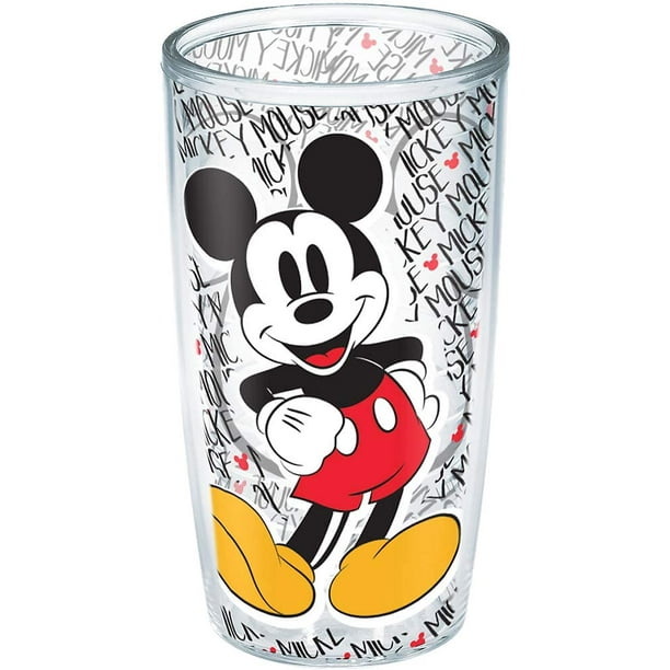 Tervis Disney Mickey Mouse Name Pattern Insulated Tumbler with Wrap