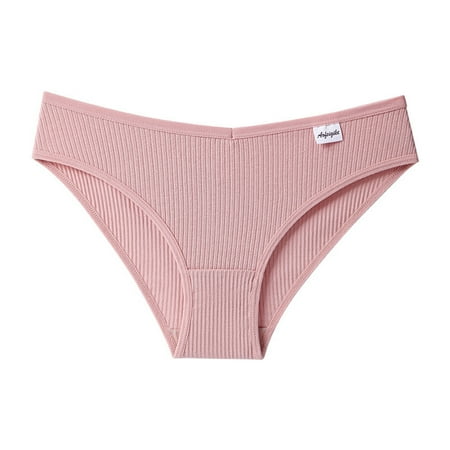 

Xmarks Seamless Underwear for Women- High Cut Cheeky Panties No Show Bikini Sexy Stretch Microfiber Hipster Pink XL