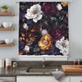 thumbnail image 5 of Seasonal Botanical Blooms Sheer Curtains 72 Inches Long, Vintage Floral Spring Light Filering Curtains, Breathable Simi Curtain Privacy Drapes for Living Room Bedroom Lightweight Window Treatment, 5 of 9